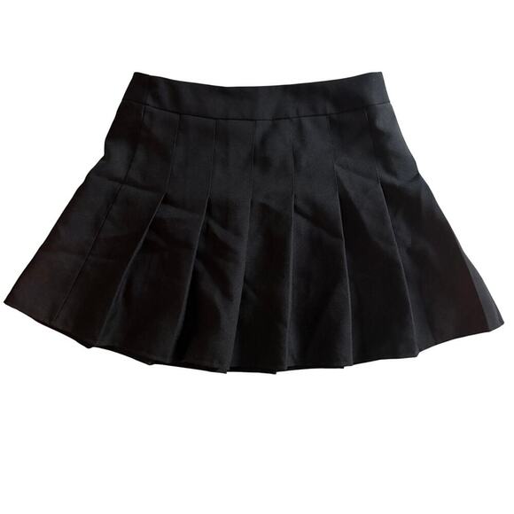 Miniskirt Pleated Medium Whimsigoth rave grunge Y2K unif brandymelville  Black - Picture 8 of 12